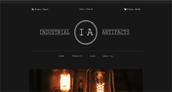 Desktop Screenshot of industrialartifacts.net